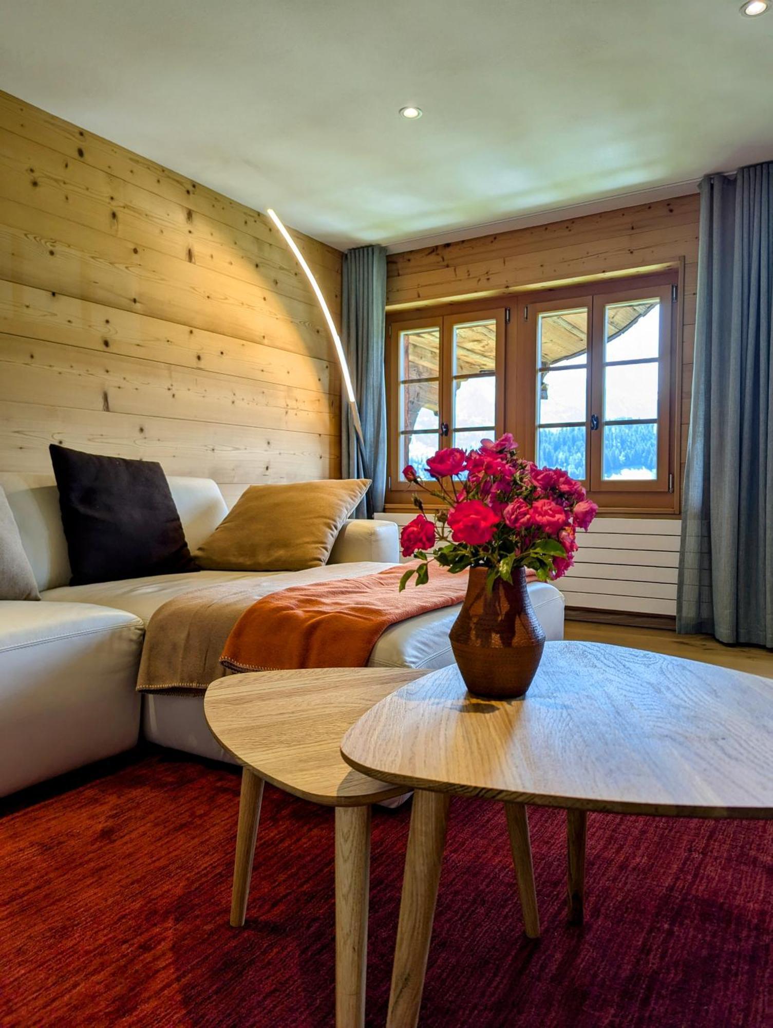 Swiss Mountain-Valley View Lodge Erlenbach im Simmental Eksteriør billede