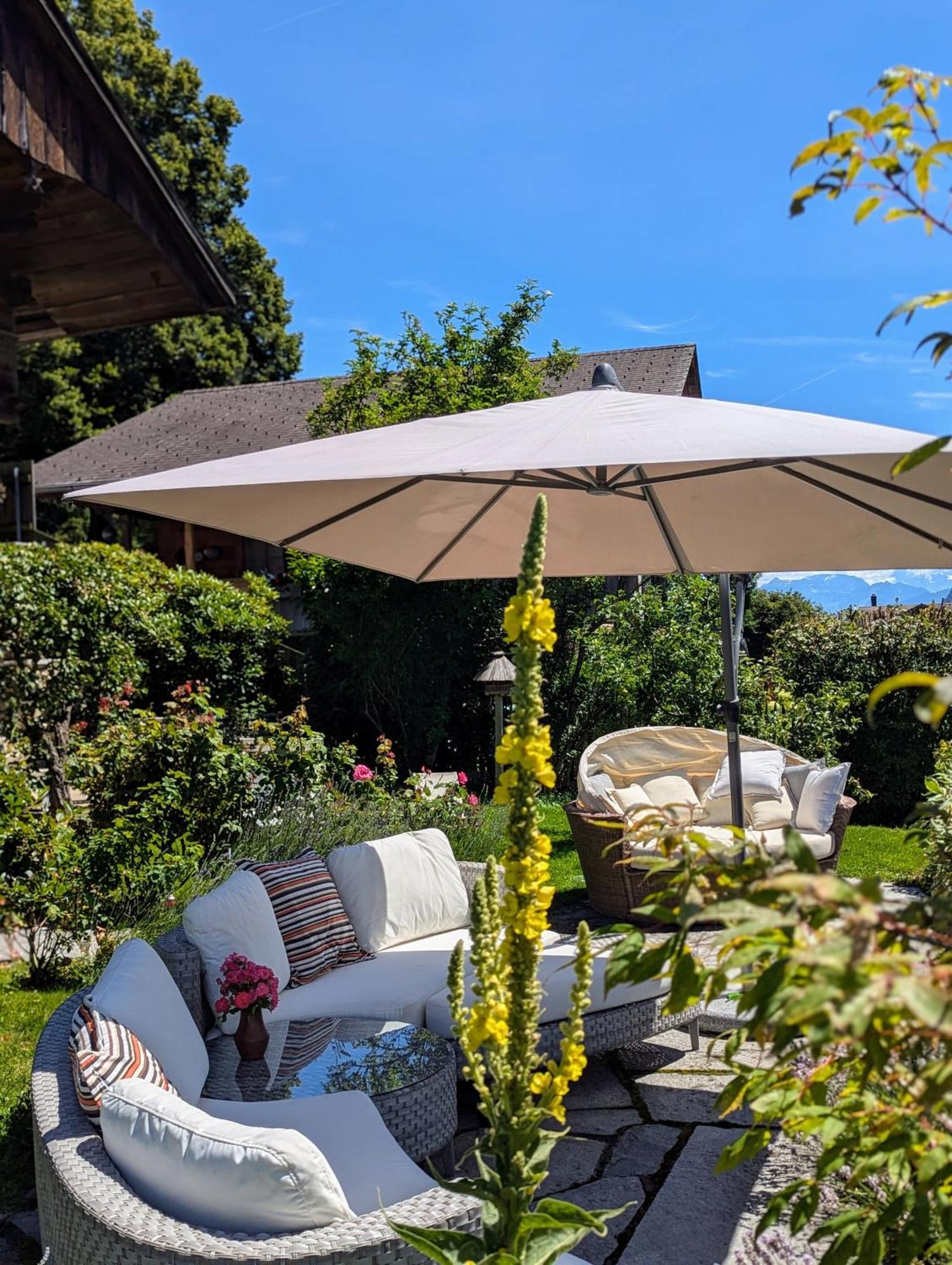Swiss Mountain-Valley View Lodge Erlenbach im Simmental Eksteriør billede
