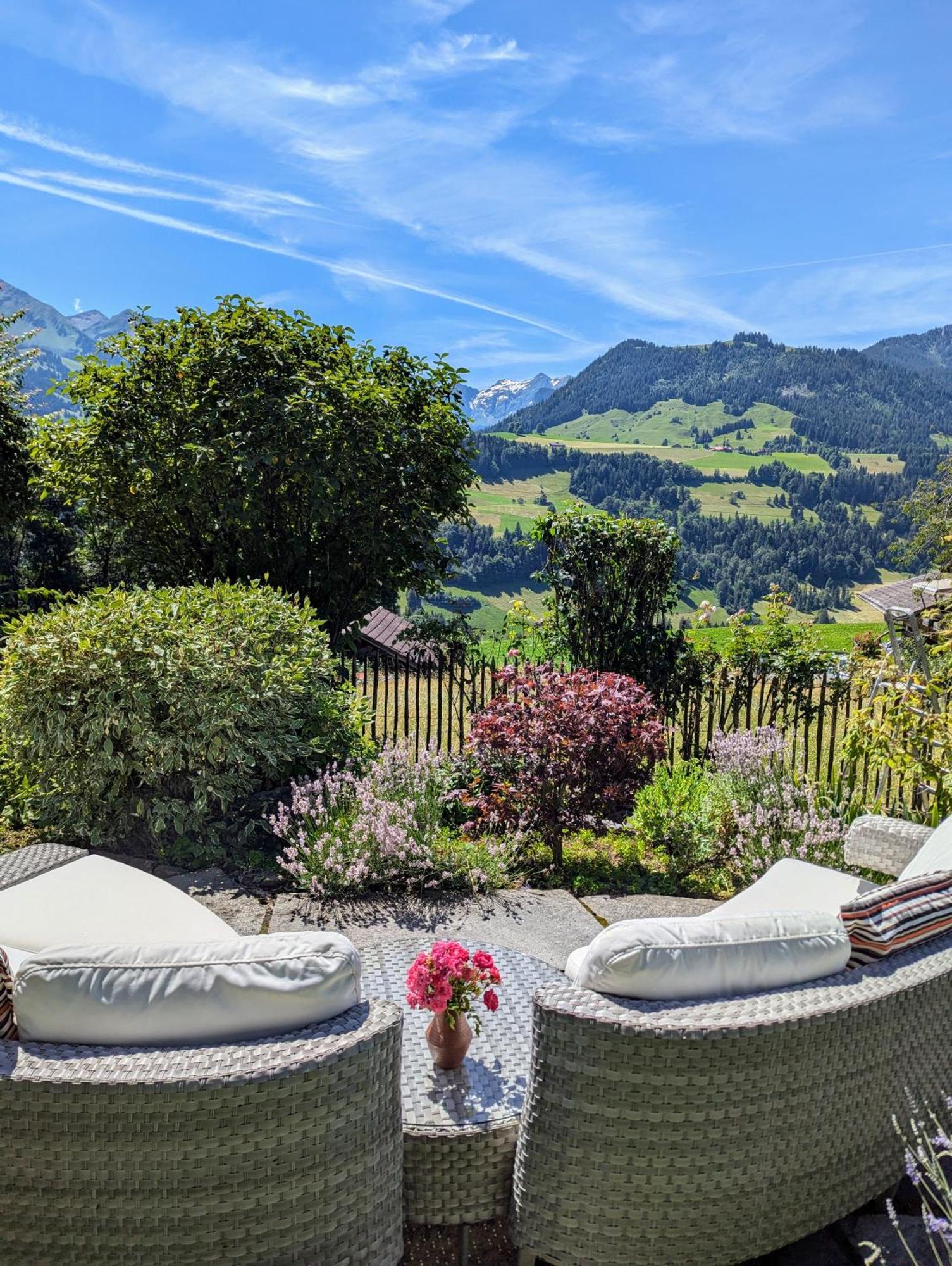 Swiss Mountain-Valley View Lodge Erlenbach im Simmental Eksteriør billede