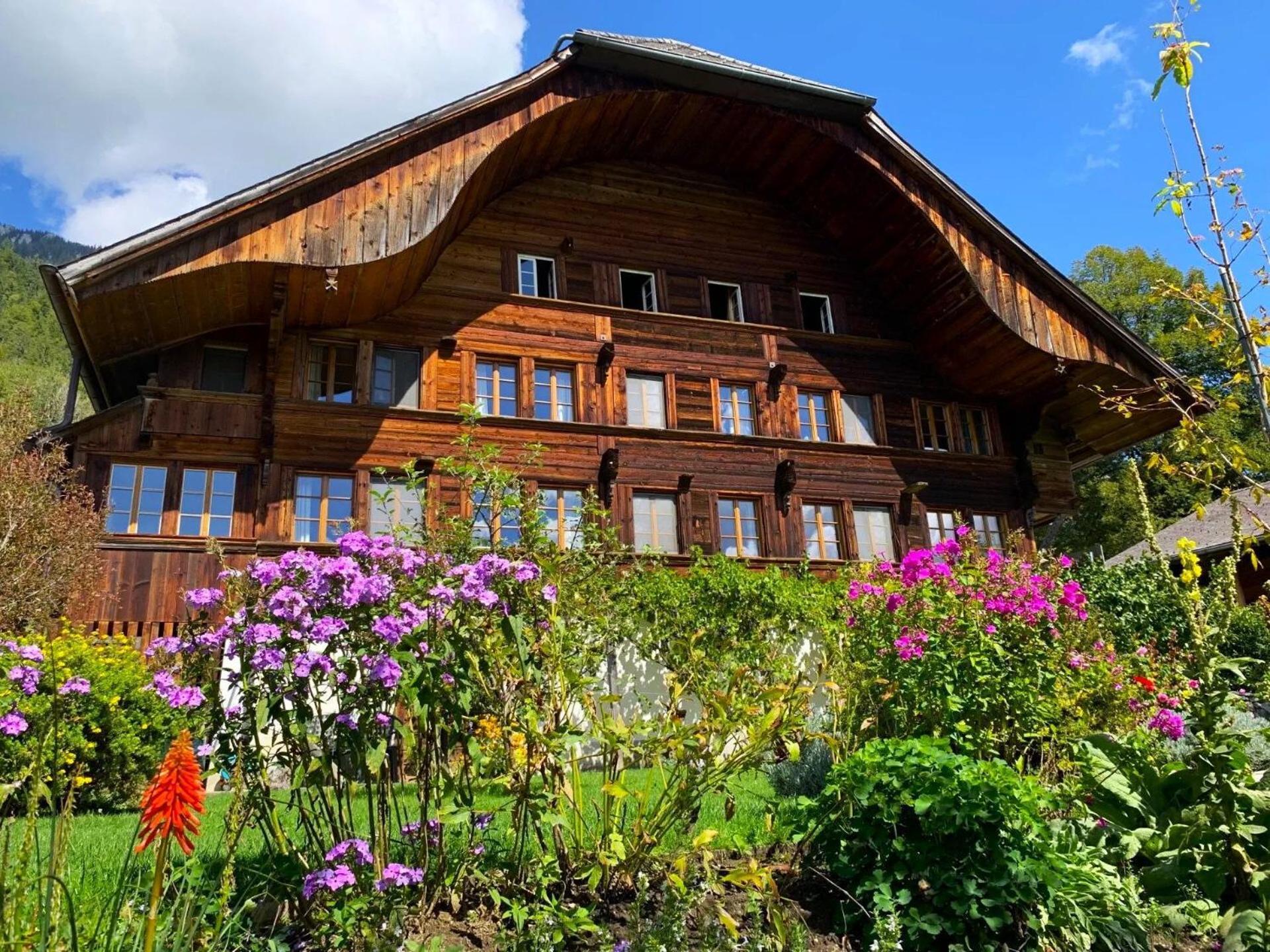 Swiss Mountain-Valley View Lodge Erlenbach im Simmental Eksteriør billede