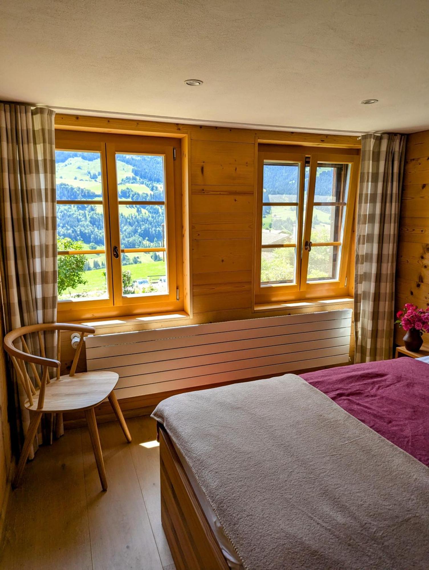 Swiss Mountain-Valley View Lodge Erlenbach im Simmental Eksteriør billede