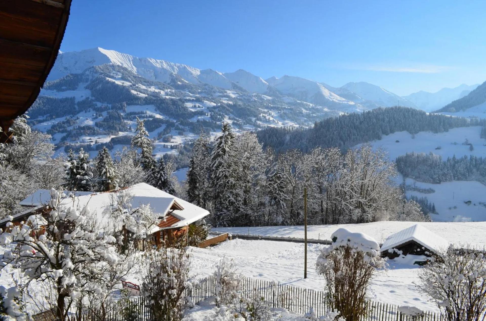 Swiss Mountain-Valley View Lodge Erlenbach im Simmental Eksteriør billede